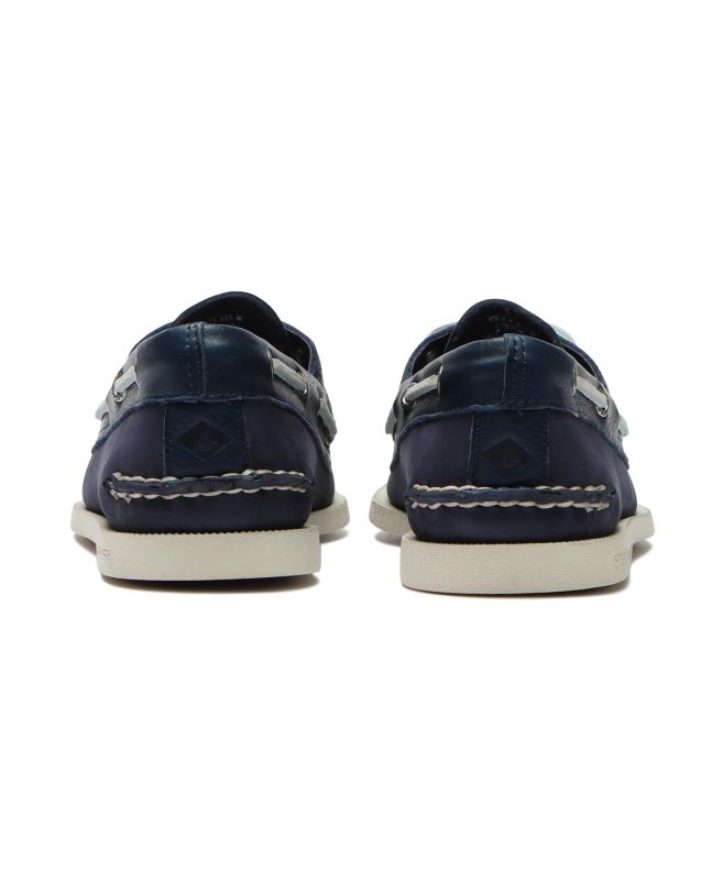 Spezial Madrid Sperry Topsider Authentic Original 2-Eye Tumbled & Nubuck Navy