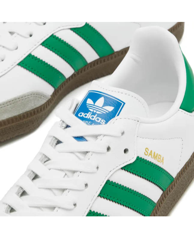 Spezial Madrid Adidas Samba OG White Green & Gum