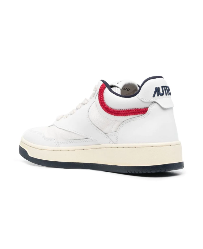 Spezial Madrid Autry Open Mid Up Laces White & Blue