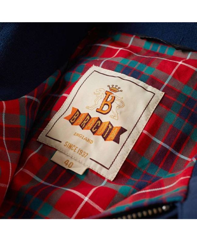 Spezial Madrid Baracuta G9 Harrington Jacket Navy