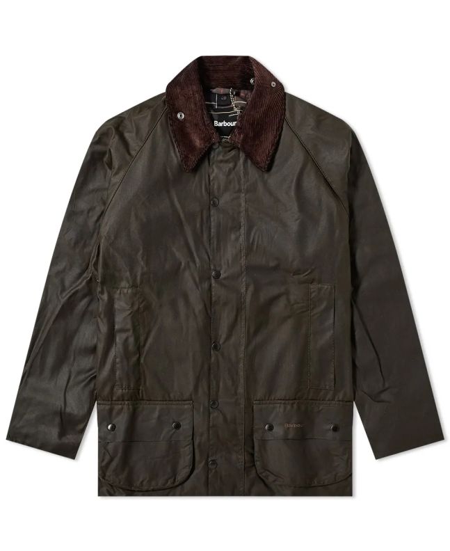 spezial madrid Barbour Beaufort Wax Jacket Olive