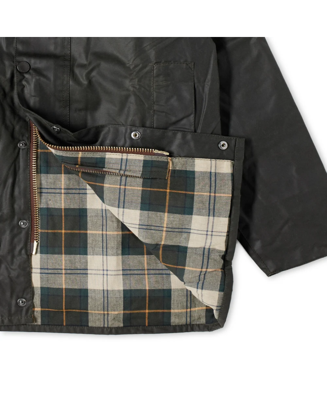 Spezial Madrid Barbour Beaufort Wax Jacket Sage