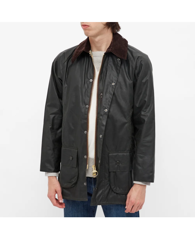 Spezial Madrid Barbour Beaufort Wax Jacket Sage