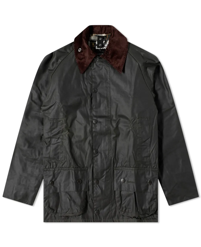 Spezial Madrid Barbour Beaufort Wax Jacket Sage
