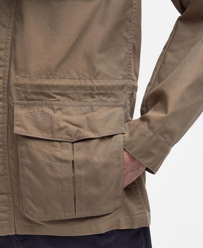 Spezial Madrid Barbour Belsfield Casual Jacket Tan