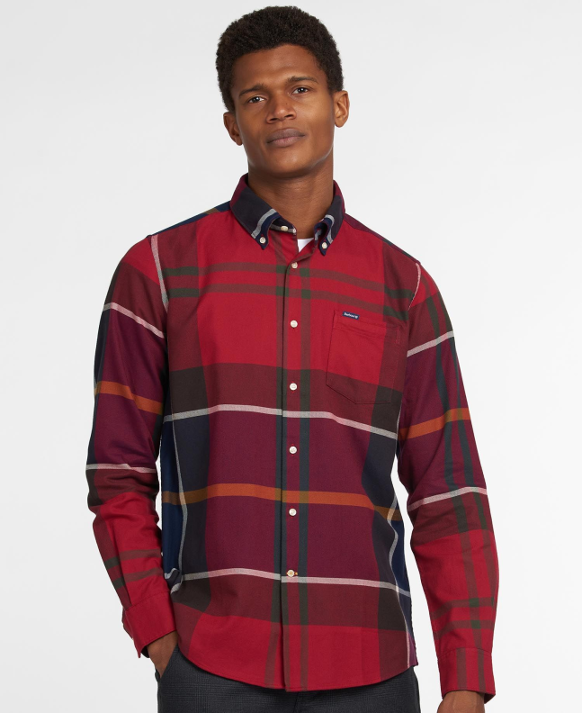 Spezial Madrid Barbour Dunoon Tailored Shirt Red