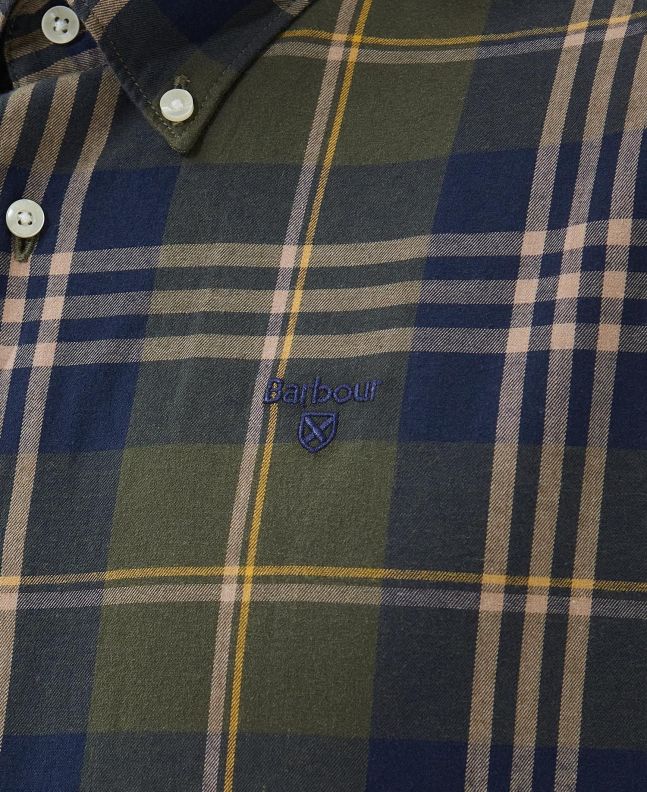 Spezial Madrid Barbour Edgar Tailored Shirt Olive
