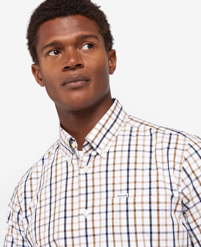 Spezial Madrid Barbour Eldon Tailored Shirt Stone