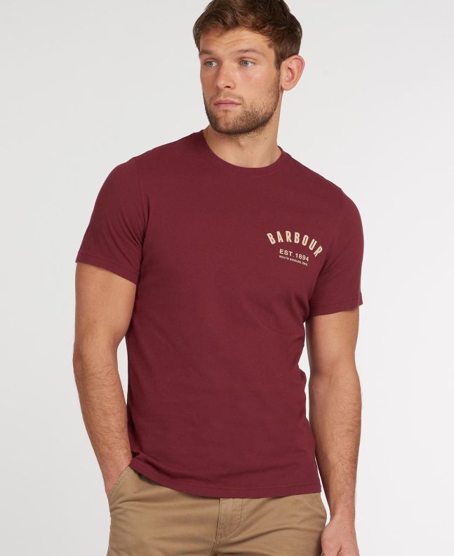 Spezial Madrid Barbour Preppy Tee Ruby