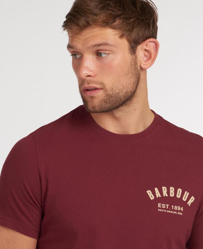 Spezial Madrid Barbour Preppy Tee Ruby