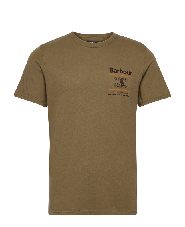 Spezial Madrid Barbour Reed Tee Mid Olive
