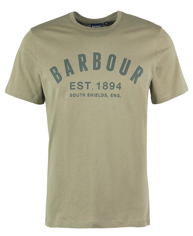 Spezial Madrid Barbour Ridge Logo Tee Olive