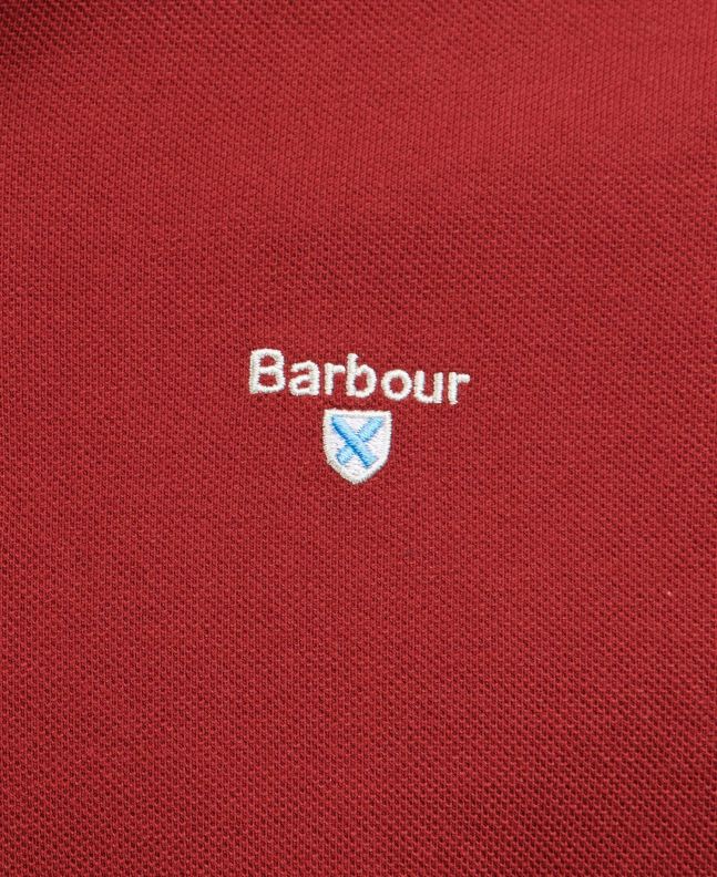 Spezial Madrid Barbour Tartan Polo Pique Wine