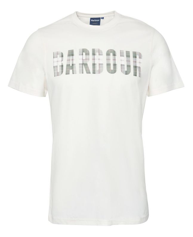 spezial madrid Barbour Thurford Tee Whisper White
