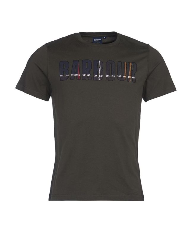 spezial madrid Barbour Wallace Tee Forest Green