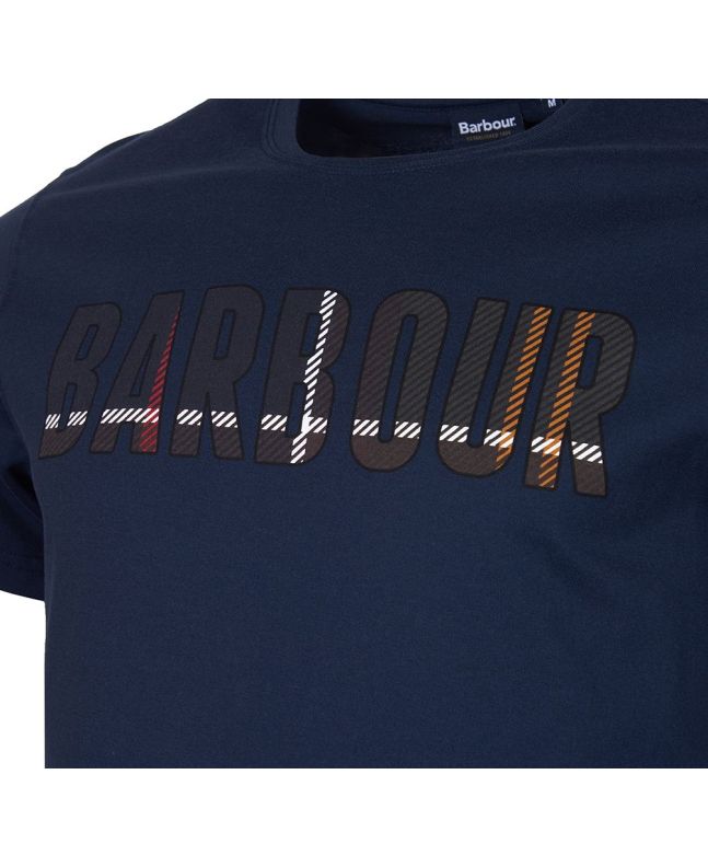 Spezial Madrid Barbour Wallace Tee Navy