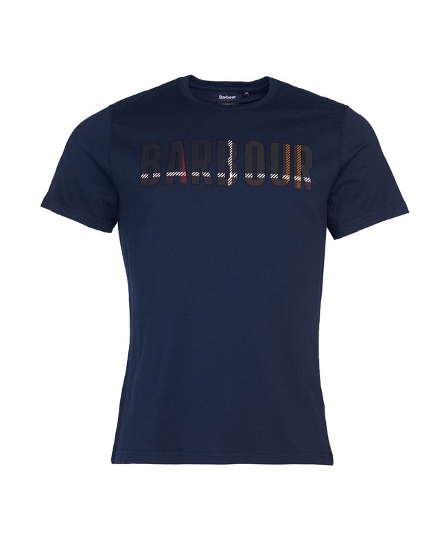 Spezial Madrid Barbour Wallace Tee Navy