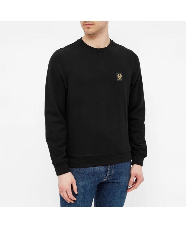 Spezial Madrid Belstaff Logo Sweatshirt Black