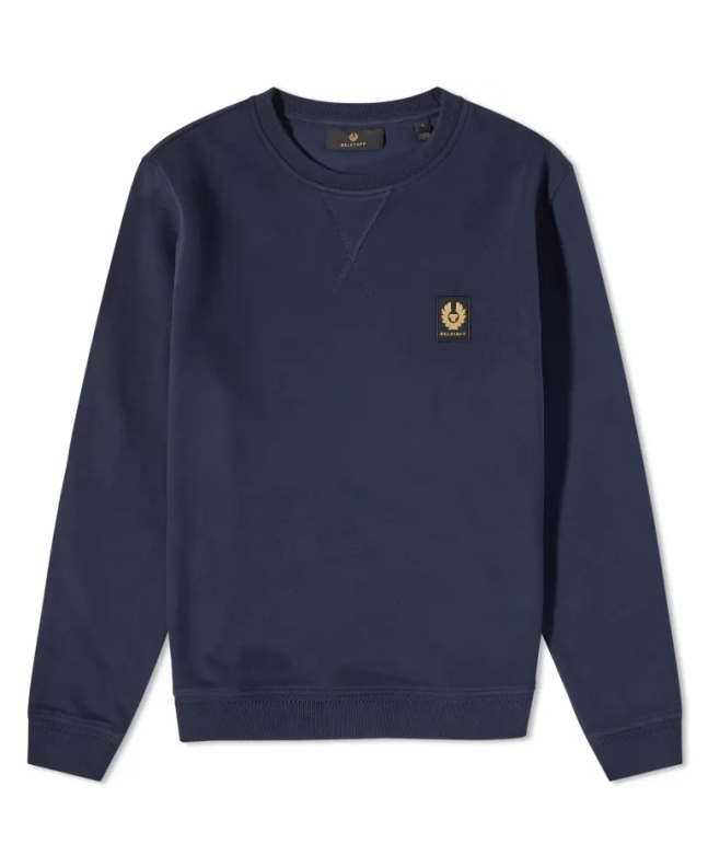 spezial madrid Belstaff Logo Sweatshirt Dark Ink