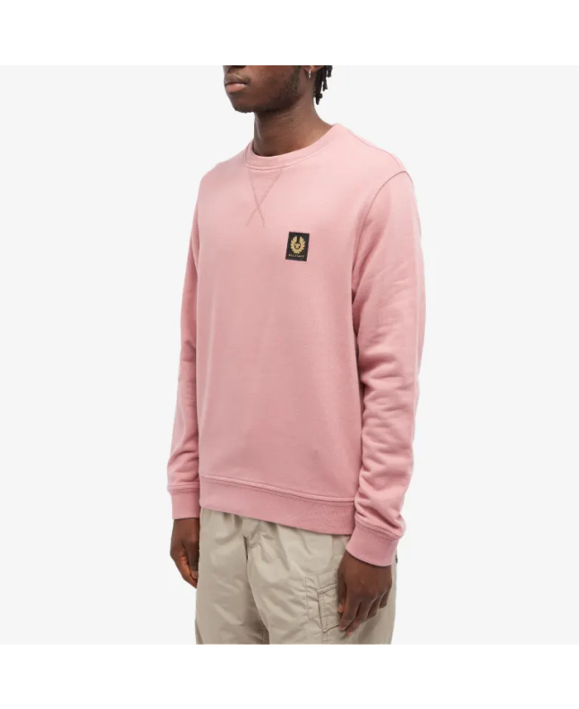 Spezial Madrid Belstaff Logo Sweatshirt Rose