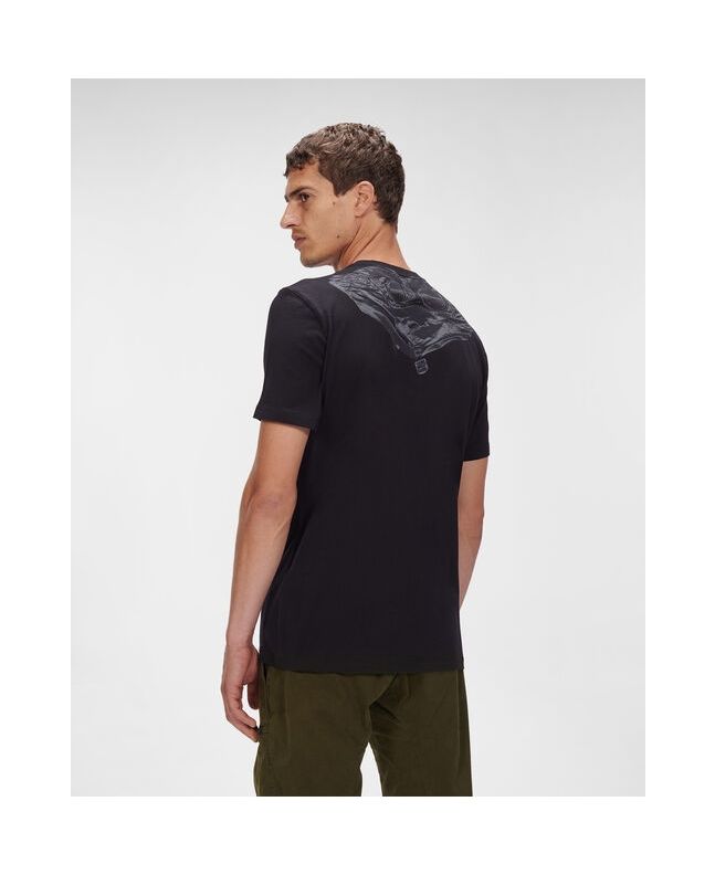 Spezial Madrid C.P. Company Back Goggle Tee Black