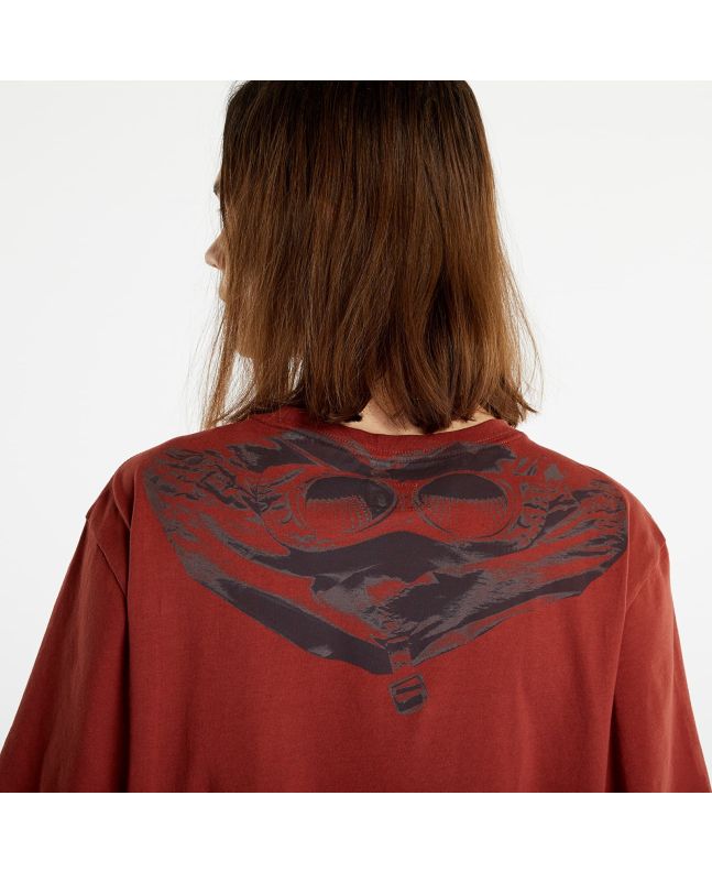 Spezial Madrid C.P. Company Back Goggle Tee Henna