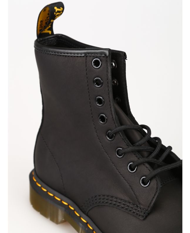 Spezial Madrid Dr. Martens 1460 Boots Black Greasy