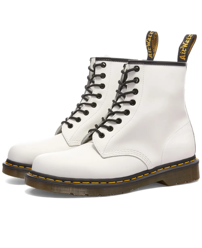 spezial madrid Dr. Martens 1460 Boots White Smooth