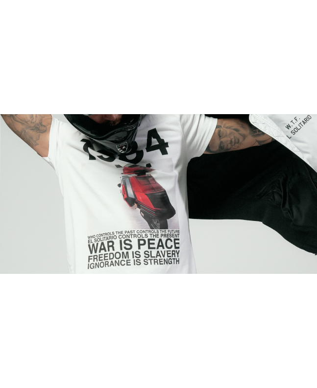 Spezial Madrid El Solitario 1984 Tee White
