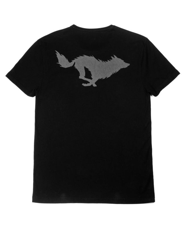 Spezial Madrid El Solitario Lobo Tee Black & Grey
