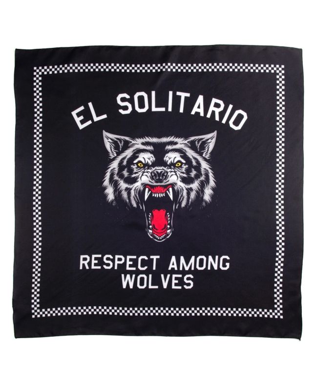 spezial madrid El Solitario Respect Scarf Black