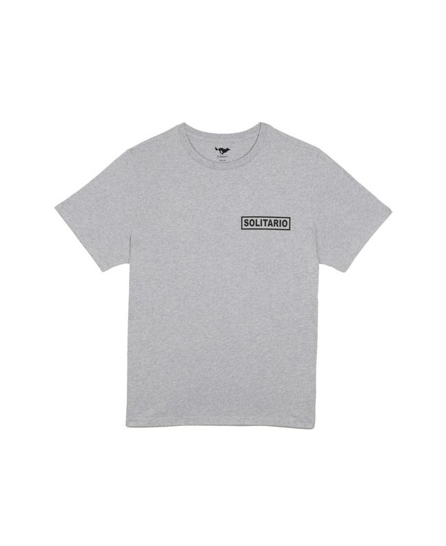 spezial madrid El Solitario Small Label Tee Grey