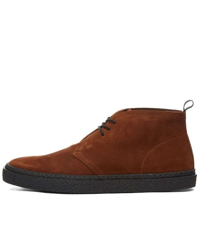 Spezial Madrid Fred Perry Hawley Suede Boot Ginger