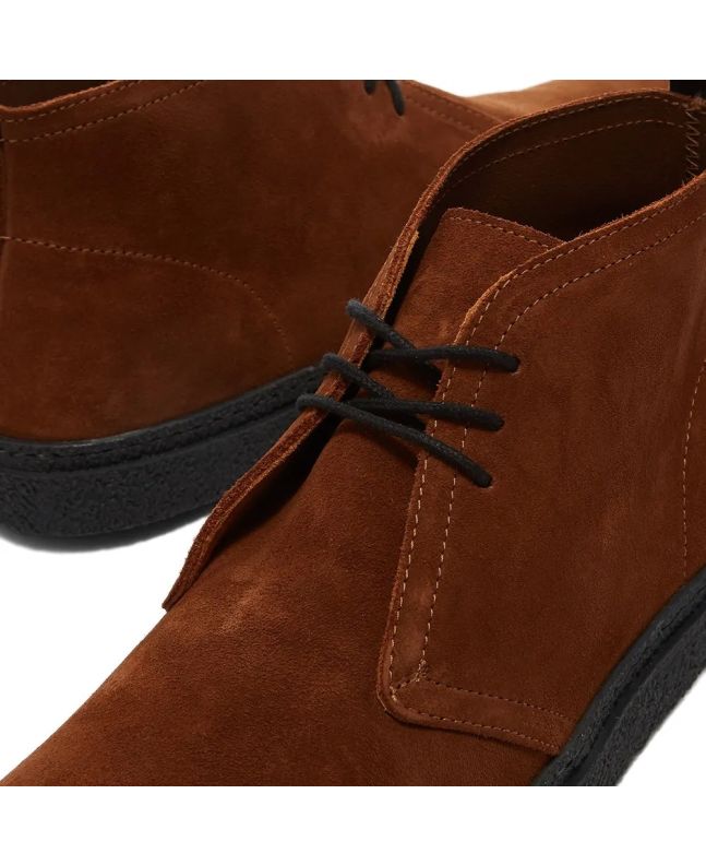 Spezial Madrid Fred Perry Hawley Suede Boot Ginger