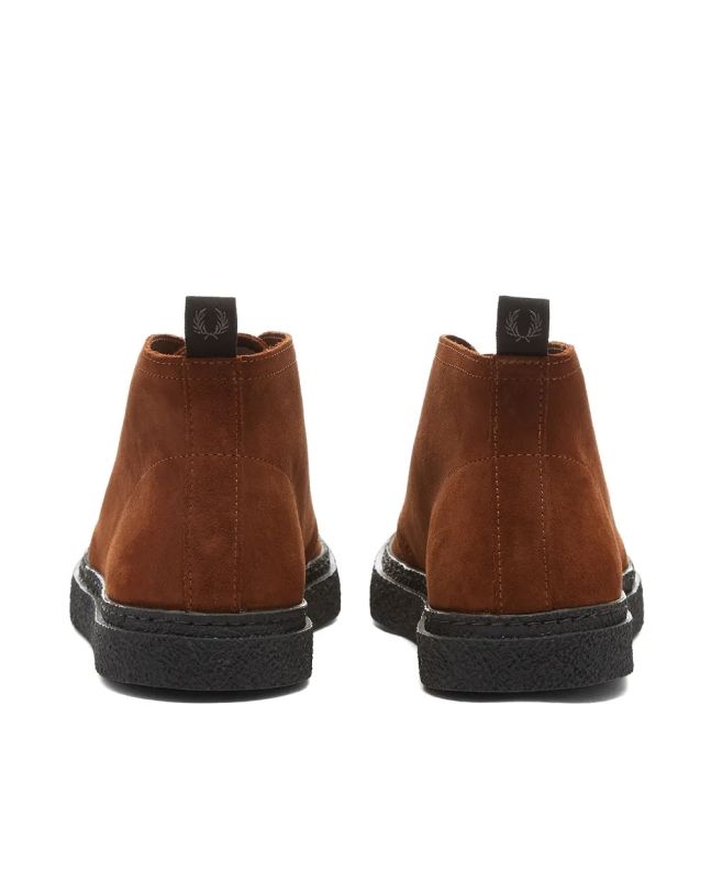 Spezial Madrid Fred Perry Hawley Suede Boot Ginger