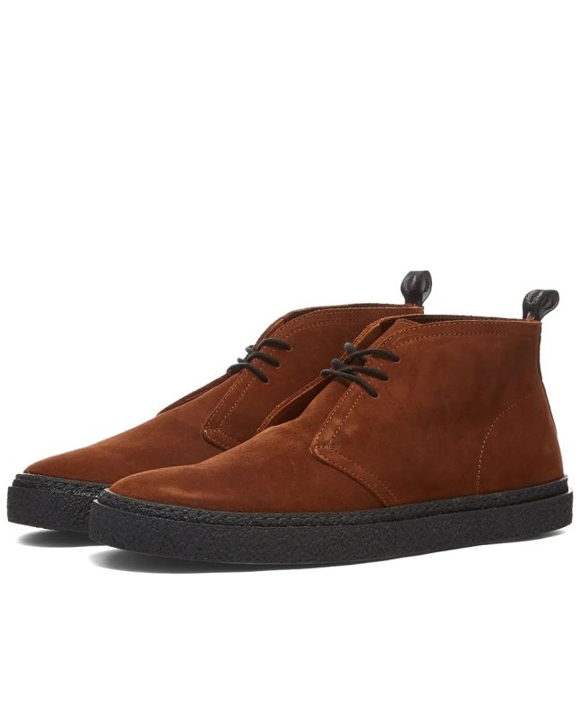 Spezial Madrid Fred Perry Hawley Suede Boot Ginger