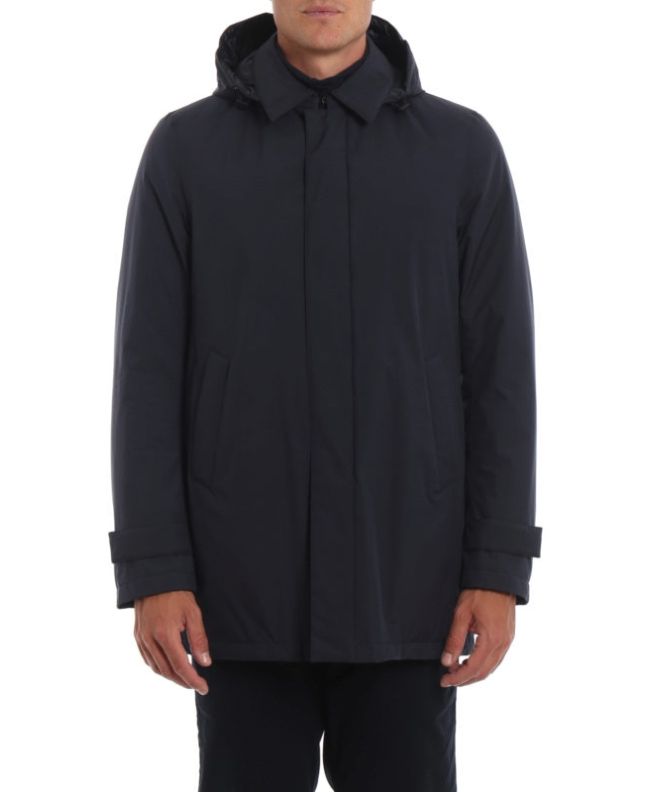 Spezial Madrid Herno Laminar 2 Layer Carcoat Blue