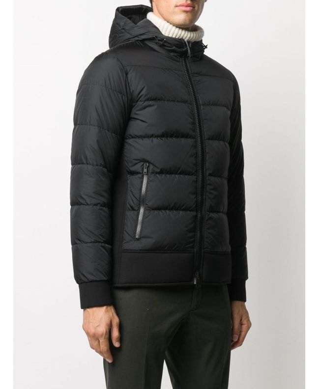 Spezial Madrid Herno Scuba Quilted Jacket Black