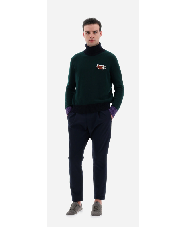 Spezial Madrid Herno Warm Tech Trousers Navy Blue