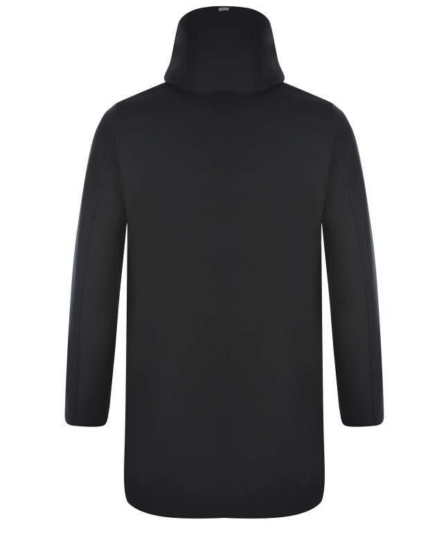 Spezial Madrid Herno Wool Blend Parka Navy Blue