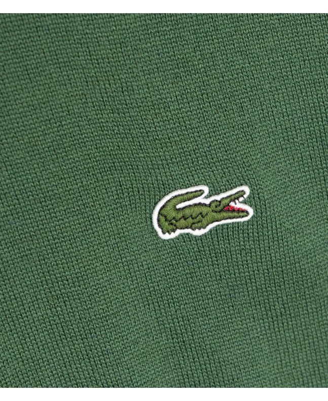 Spezial Madrid Lacoste Jersey Tricot V Neck Green