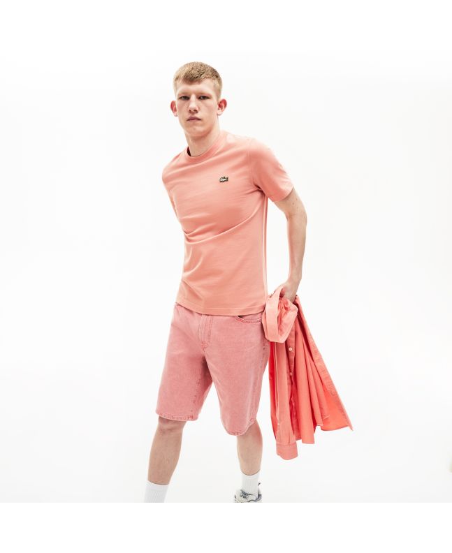 Spezial Madrid Lacoste Live Cotton Tee Pink