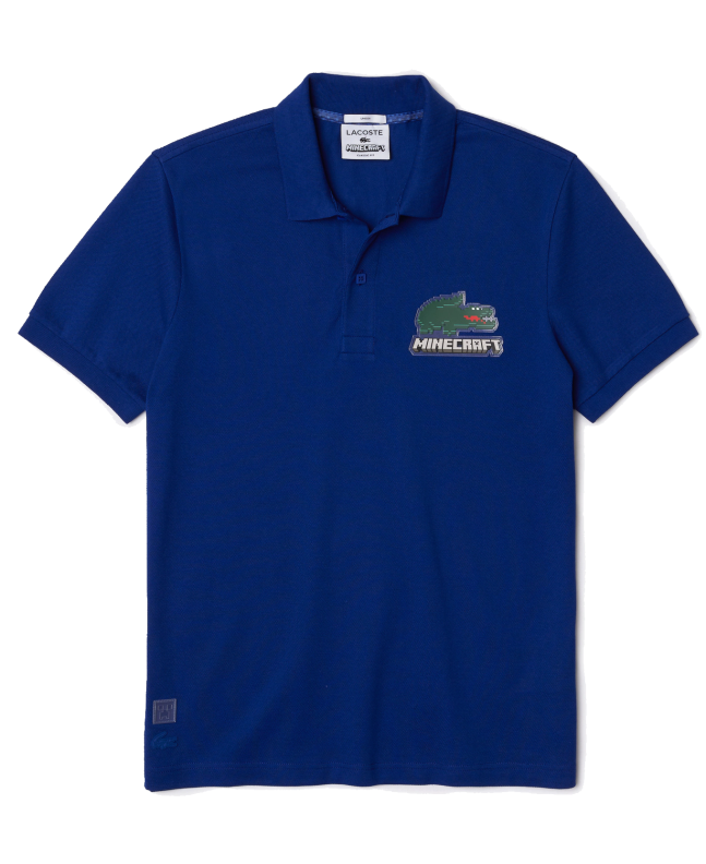 spezial madrid Lacoste x Minecraft Polo Shirt Navy