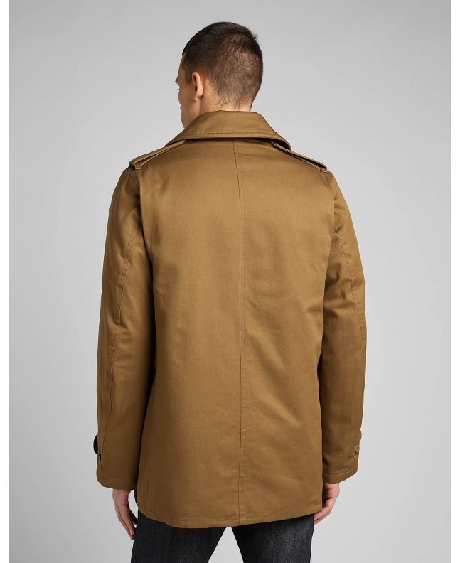 Spezial Madrid Lee 101 Reefer Jacket Dark Tan