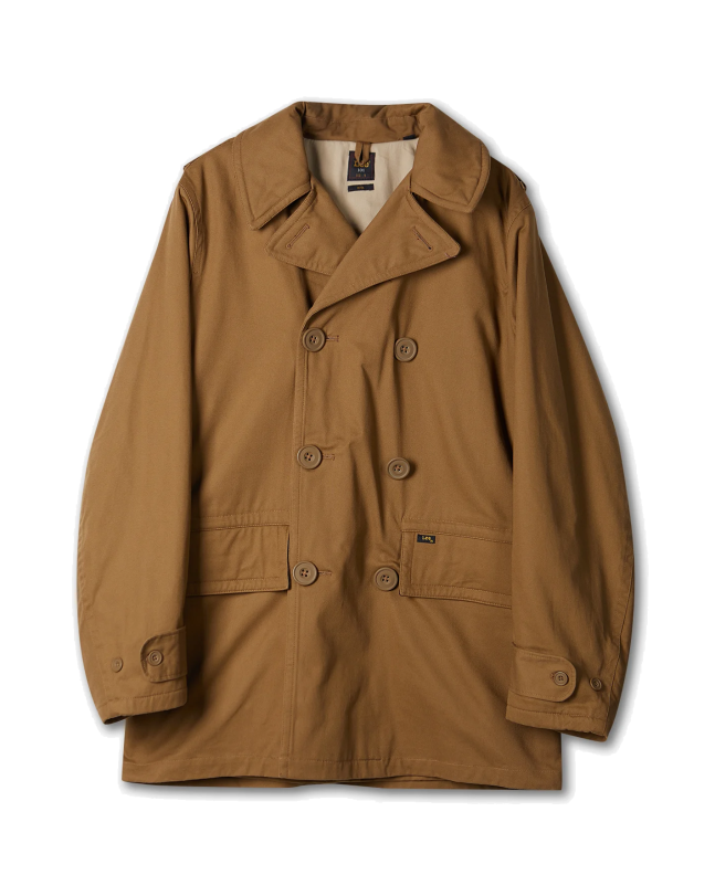 spezial madrid Lee 101 Reefer Jacket Dark Tan