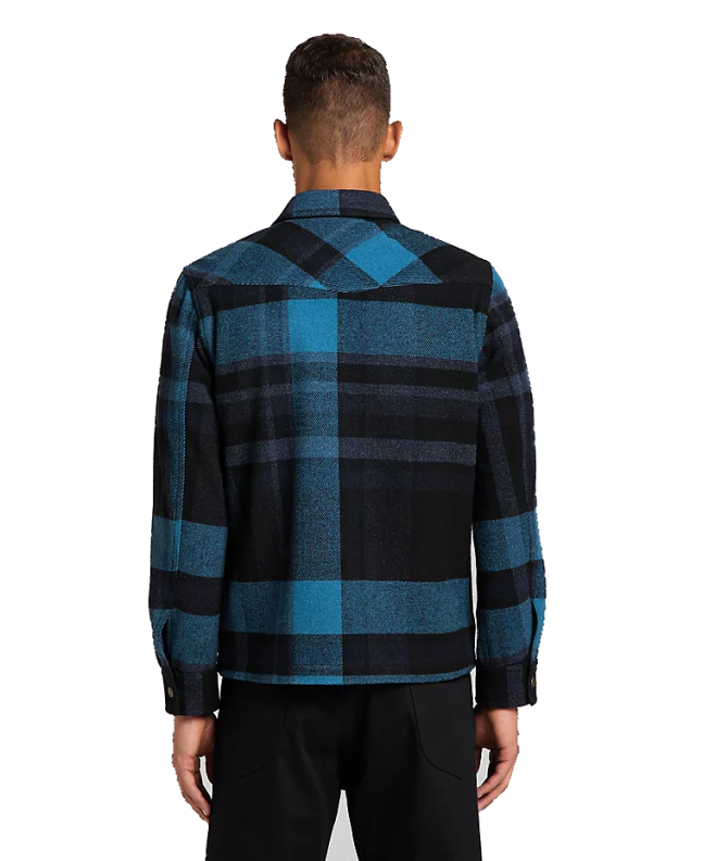 Spezial Madrid Lee 101 Wool Overshirt Sky
