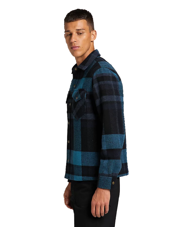 Spezial Madrid Lee 101 Wool Overshirt Sky