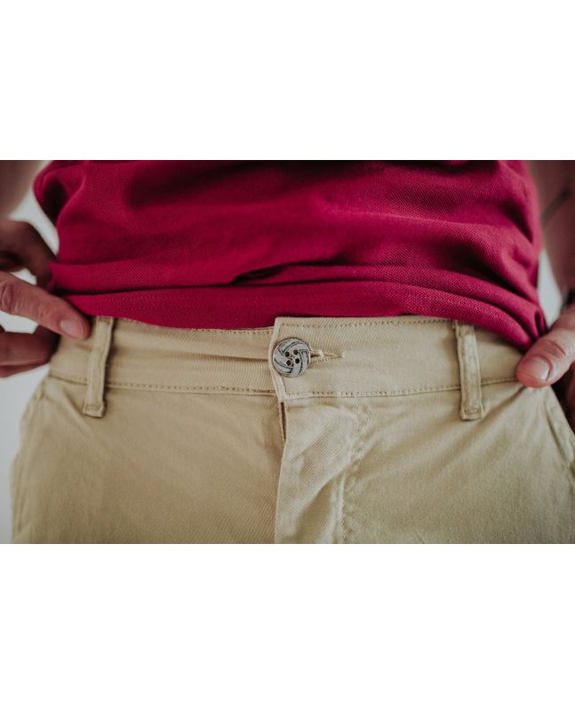 Spezial Madrid Loco Bermuda Chino Shorts Beige