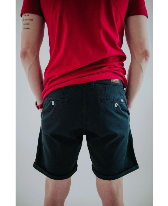 Spezial Madrid Loco Bermuda Chino Shorts Navy