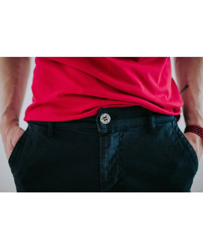 Spezial Madrid Loco Bermuda Chino Shorts Navy